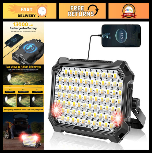 Portable rechargeable led work - portable,